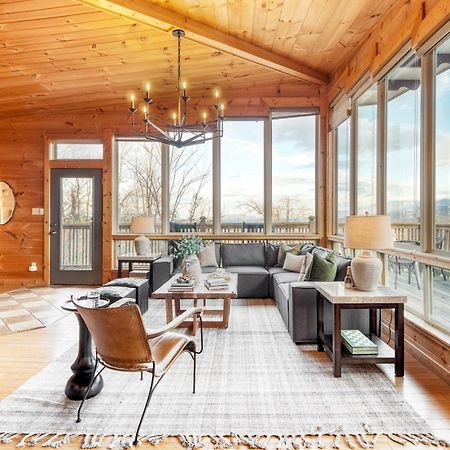 Chestnut By Avantstay Mountain Cabin W Treetop Views Hot Tub Game Room Gatlinburg Luaran gambar