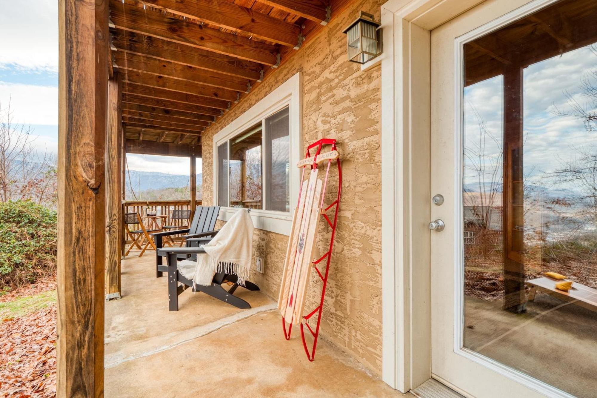 Chestnut By Avantstay Mountain Cabin W Treetop Views Hot Tub Game Room Gatlinburg Luaran gambar